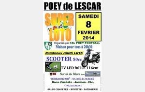 SUPER LOTO : voir l'affiche clic ICI