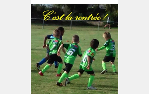 La rentrée de l'école de foot: c'est samedi 8 septembre